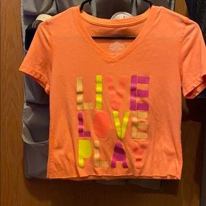 live love play crop top